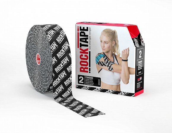 RockTape Bulk - 5 cm x 32 m - logo black