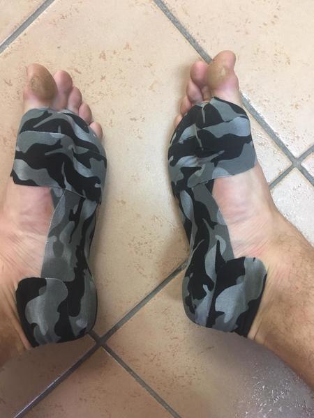 Barefoot boty z tejpu