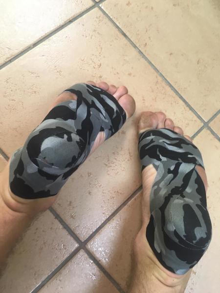 Barefoot boty z tejpu