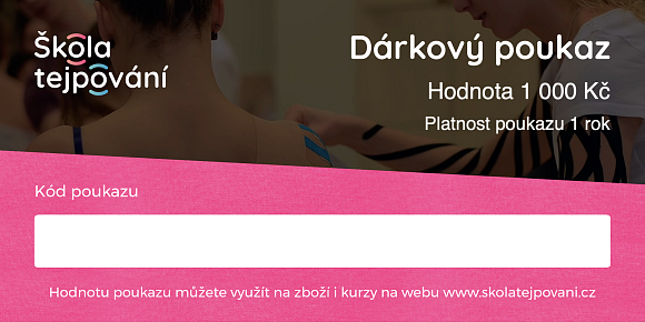 Dárkový poukaz e-shop